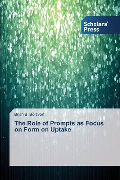 portada The Role of Prompts as Focus on Form on Uptake