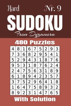 portada Hard Sudoku Nr.9: 480 puzzles with solution (en Inglés)