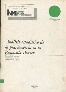 portada ANALISIS ESTADISTICO DE LA PLUVIOMETRIA EN LA PENINSULA IBERICA.