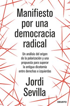 portada Manifiesto por una democracia radical (in Spanish)