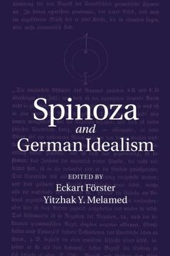 portada Spinoza and German Idealism (en Inglés)