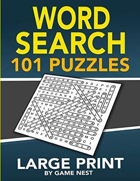 portada Word Search 101 Puzzles Large Print: Fun & Challenging Puzzle Games for Adults and Kids (8. 5” x 11” Large Print) (en Inglés)