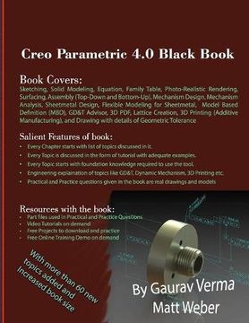 portada Creo Parametric 4.0 Black Book