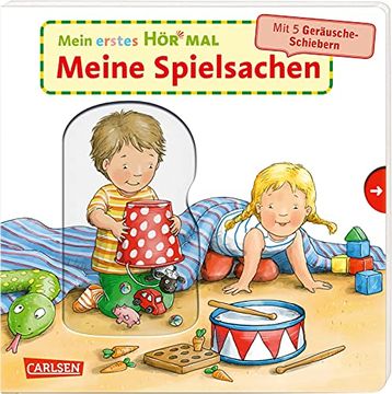 portada Mein Erstes hör mal (Soundbuch ab 1 Jahr): Meine Spielsachen: Ein Sound-Spielbuch | zum Hören, Schauen und Mitmachen ab 1 Jahr. Mit Stabilen Geräusche-Schiebern für die Allerkleinsten (in German)