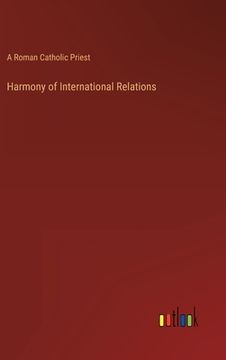 portada Harmony of International Relations (in English)