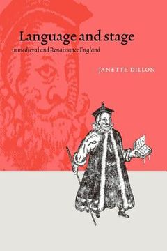 portada Language and Stage in Medieval and Renaissance England (in English)