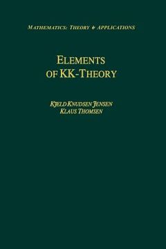 portada elements of kk-theory (en Inglés)