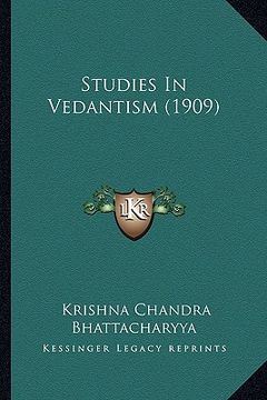 portada studies in vedantism (1909) (en Inglés)