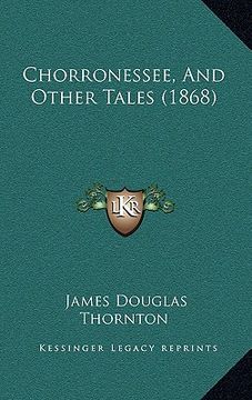portada chorronessee, and other tales (1868) (in English)