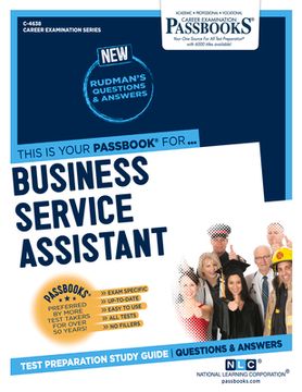portada Business Service Assistant (C-4638): Passbooks Study Guide Volume 4638 (en Inglés)