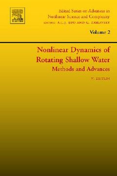 portada nonlinear dynamics of rotating shallow water: methods and advances (en Inglés)