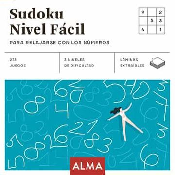 portada Sudoku Nivel Fácil: 25 (Cuadrados de Diversión)