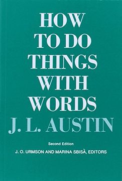 portada How to do Things With Words: Second Edition (The William James Lectures) (en Inglés)