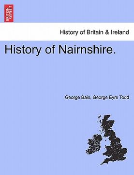 portada history of nairnshire. (en Inglés)