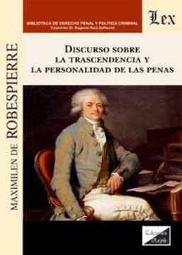 portada Discurso Sobre la Trascendencia y la Personalidad de las Penas (in Spanish)