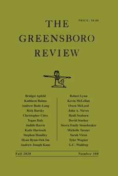 portada The Greensboro Review: Number 108, Fall 2020 (en Inglés)
