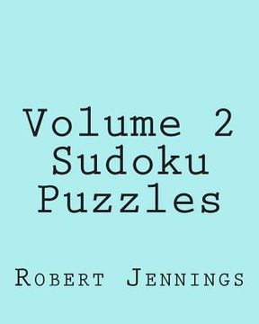 portada Volume 2 Sudoku Puzzles: Fun, Large Grid Sudoku Puzzles (en Inglés)