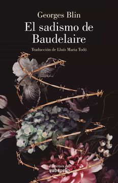 portada El Sadismo de Baudelaire