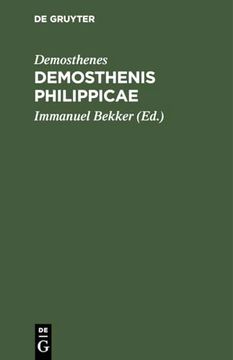 portada Demosthenis Philippicae (en Latin)
