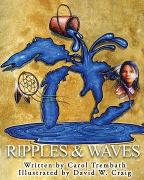 portada Ripples and Waves: Walking Lake Huron (3) (Water Walkers) 