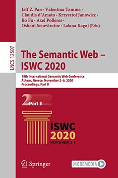 portada The Semantic Web - Iswc 2020: 19th International Semantic Web Conference, Athens, Greece, November 2-6, 2020, Proceedings, Part II (en Inglés)