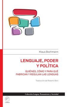 portada Lenguaje, poder y política (in Spanish)