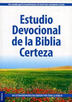 portada Estudio devocional de la biblia Certeza (in Spanish)
