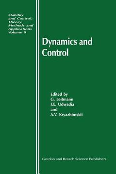 portada dynamics and control (en Inglés)