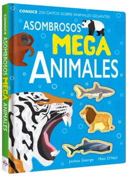 portada Asombrosos Mega Animales (in Spanish)