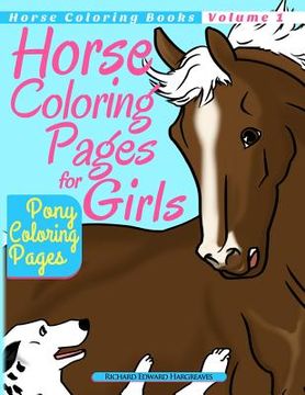 portada Horse Coloring Pages for Girls - Pony Coloring Pages (en Inglés)
