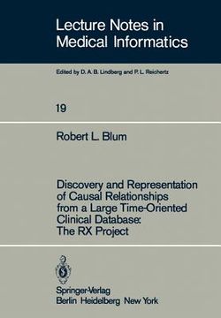portada discovery and representation of causal relationships from a large time-oriented clinical database: the rx project: the rx project