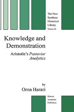 portada knowledge and demonstration (in English)