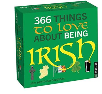 portada 366 Things to Love About Being Irish 2024 Day-To-Day Calendar (in English)