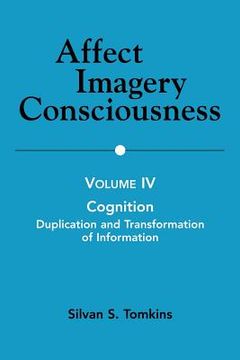 portada affect imagery consciousness: volume iv: cognition: duplication and transformation of information (in English)