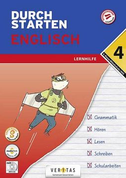 portada Durchstarten 4. Klasse - Englisch Mittelschule/Ahs - Lernhilfe (en Alemán)