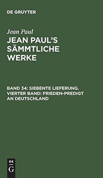 portada Siebente Lieferung: Frieden-Predigt an Deutschland (en Alemán)