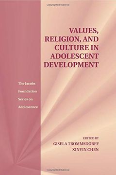 portada Values, Religion, and Culture in Adolescent Development (The Jacobs Foundation Series on Adolescence) (en Inglés)