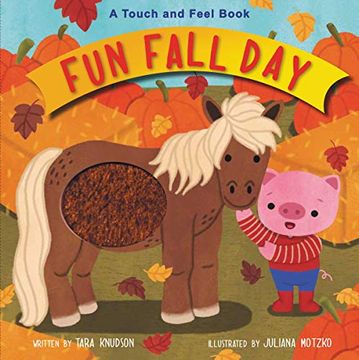 portada Fun Fall Day: A Touch and Feel Board Book (in English)