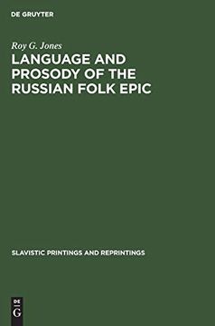 portada Language and Prosody of the Russian Folk Epic (en Inglés)