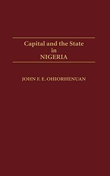 portada Capital and the State in Nigeria (en Inglés)