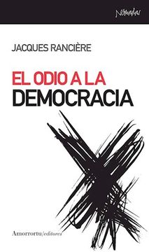 portada El Odio a la Democracia (in Spanish)