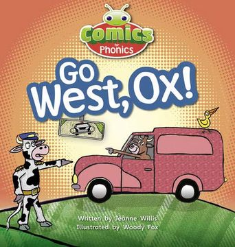 portada Bug Club Comics for Phonics set 06 red a go West, ox! 