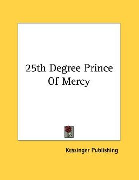 portada 25th degree prince of mercy