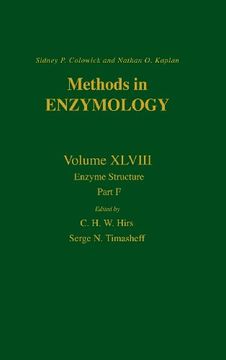 portada Methods in Enzymology, Volume 48: Enzyme Structure, Part f (en Inglés)