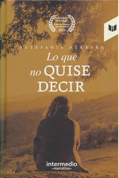 portada Lo que no Quise Decir (in Spanish)