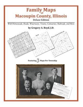 portada Family Maps of Macoupin County, Illinois (en Inglés)