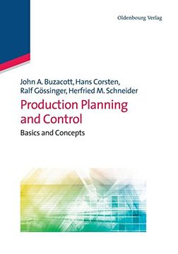 portada Production Planning and Control (Lehr- und Handbucher der Betriebswirtschaftslehre) (in English)