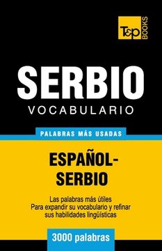 portada Vocabulario español-serbio - 3000 palabras más usadas