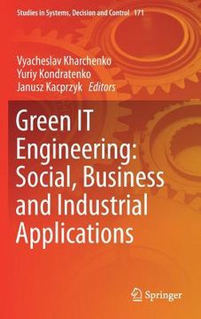 portada Green It Engineering: Social, Business and Industrial Applications