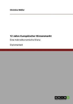 portada 12 Jahre Europäischer Binnenmarkt (German Edition)